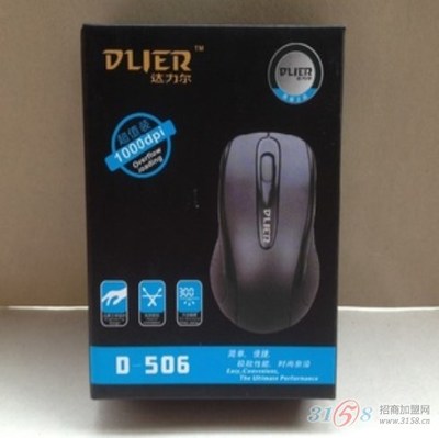 達(dá)力爾D-506鼠標(biāo) 筆記本臺式機(jī)電腦usb有線鼠標(biāo) 便宜鼠標(biāo)工廠批發(fā)_達(dá)力爾電子產(chǎn)品的銷售-3158招商加盟網(wǎng)