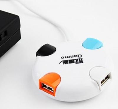 批發(fā)取電貓圓形USB HUB分線器，USB一分四擴展口選購指南